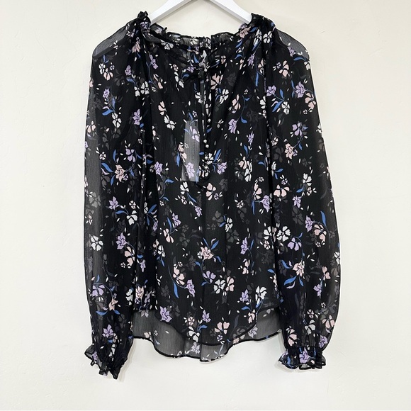 Veronica Beard Antonette Top in Black - Picture 7 of 15